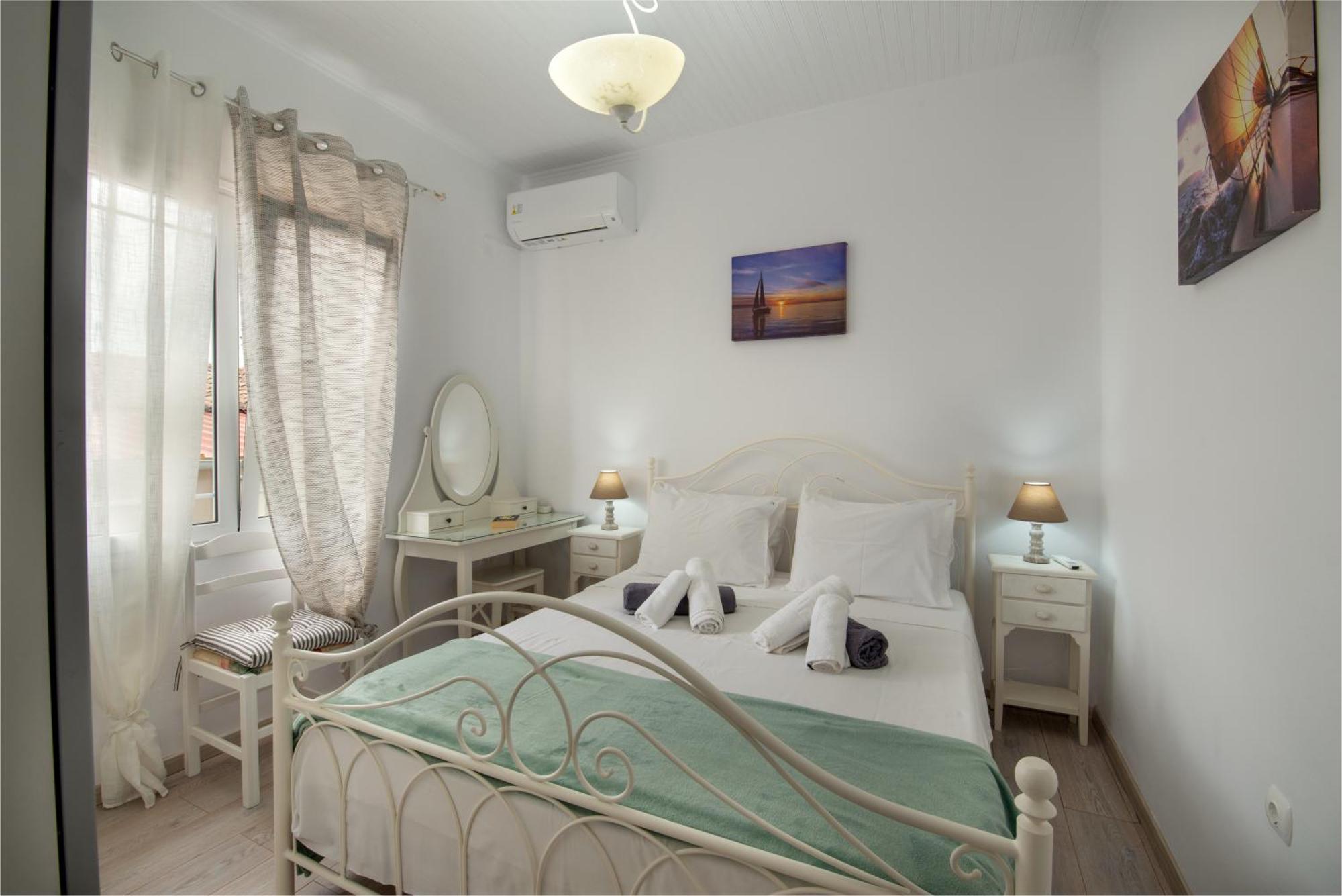 Loggos Seaview Cottage With Private Pool By Konnect Longós Екстериор снимка